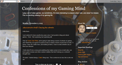 Desktop Screenshot of mygamingmind.blogspot.com