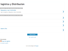 Tablet Screenshot of logistydistrib.blogspot.com
