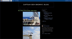 Desktop Screenshot of capnbenbrown.blogspot.com