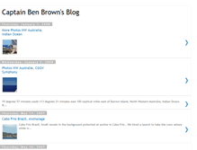 Tablet Screenshot of capnbenbrown.blogspot.com
