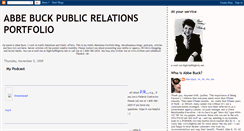 Desktop Screenshot of abbebuckpublicrelations.blogspot.com