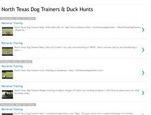 Tablet Screenshot of northtexasdogtrainers-duckhunts.blogspot.com