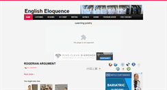 Desktop Screenshot of englisheloquence.blogspot.com