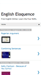Mobile Screenshot of englisheloquence.blogspot.com