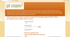 Desktop Screenshot of coupons-to-print.blogspot.com