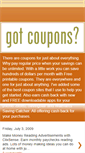 Mobile Screenshot of coupons-to-print.blogspot.com