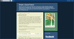 Desktop Screenshot of dreamasoundfuture.blogspot.com