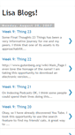 Mobile Screenshot of lisablogs.blogspot.com