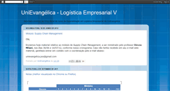 Desktop Screenshot of logistica5.blogspot.com