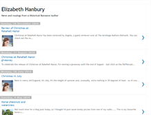 Tablet Screenshot of elizabethhanbury.blogspot.com