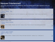 Tablet Screenshot of marqueeentertainment.blogspot.com