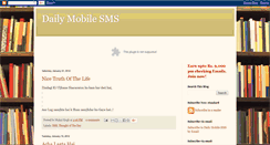 Desktop Screenshot of dailymobilesms.blogspot.com