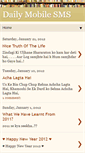Mobile Screenshot of dailymobilesms.blogspot.com