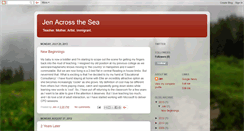 Desktop Screenshot of jenacrossthesea.blogspot.com