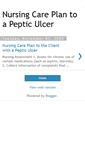 Mobile Screenshot of nursingcareplanpepticulcer.blogspot.com