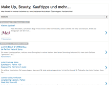 Tablet Screenshot of beautybox-by-mokusch.blogspot.com