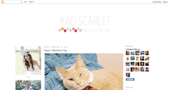 Desktop Screenshot of kaciscarlet.blogspot.com