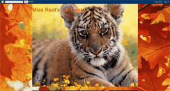 Desktop Screenshot of missreidsliltigers.blogspot.com