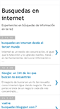 Mobile Screenshot of busquedas.blogspot.com