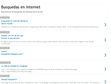 Tablet Screenshot of busquedas.blogspot.com