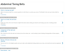 Tablet Screenshot of abdominal-toning-belts.blogspot.com