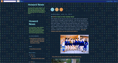 Desktop Screenshot of howardnews.blogspot.com