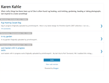 Tablet Screenshot of karenkahle.blogspot.com
