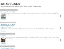 Tablet Screenshot of fibre2fabric.blogspot.com