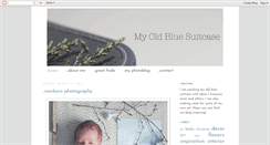 Desktop Screenshot of myoldbluesuitcase.blogspot.com