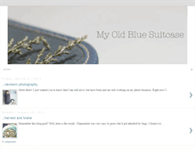 Tablet Screenshot of myoldbluesuitcase.blogspot.com