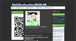 Desktop Screenshot of idolmerchandies.blogspot.com