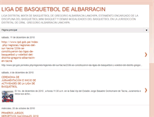 Tablet Screenshot of basquetalbarracin.blogspot.com