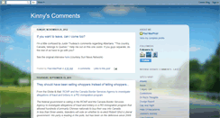 Desktop Screenshot of kinnyscomments.blogspot.com