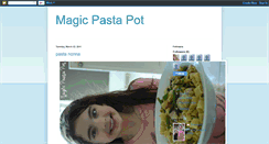 Desktop Screenshot of magicpastapot.blogspot.com
