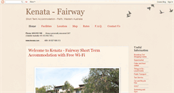 Desktop Screenshot of kenata-fairway.blogspot.com