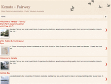 Tablet Screenshot of kenata-fairway.blogspot.com