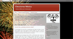 Desktop Screenshot of eleccionesmexgmd.blogspot.com