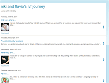 Tablet Screenshot of nikiandflavioivf.blogspot.com