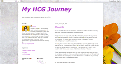 Desktop Screenshot of myjourney-hcg.blogspot.com