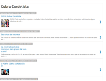 Tablet Screenshot of cobracordelista.blogspot.com