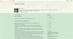 Desktop Screenshot of haruntuncel.blogspot.com