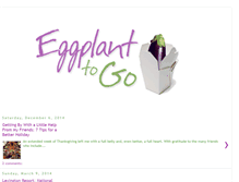 Tablet Screenshot of eggplanttogo.blogspot.com