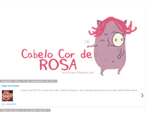 Tablet Screenshot of cabelocorderosa.blogspot.com