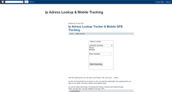 Desktop Screenshot of ip-mobile-lookup.blogspot.com