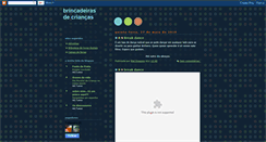 Desktop Screenshot of brincadeirascriancas.blogspot.com