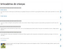 Tablet Screenshot of brincadeirascriancas.blogspot.com