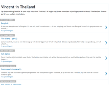 Tablet Screenshot of mijnreisdoorthailand.blogspot.com