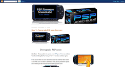 Desktop Screenshot of how-to-downgrade-psp-firmware.blogspot.com