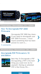 Mobile Screenshot of how-to-downgrade-psp-firmware.blogspot.com