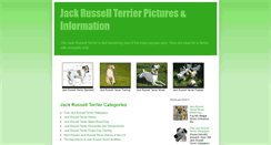 Desktop Screenshot of jack-russellterrier.blogspot.com